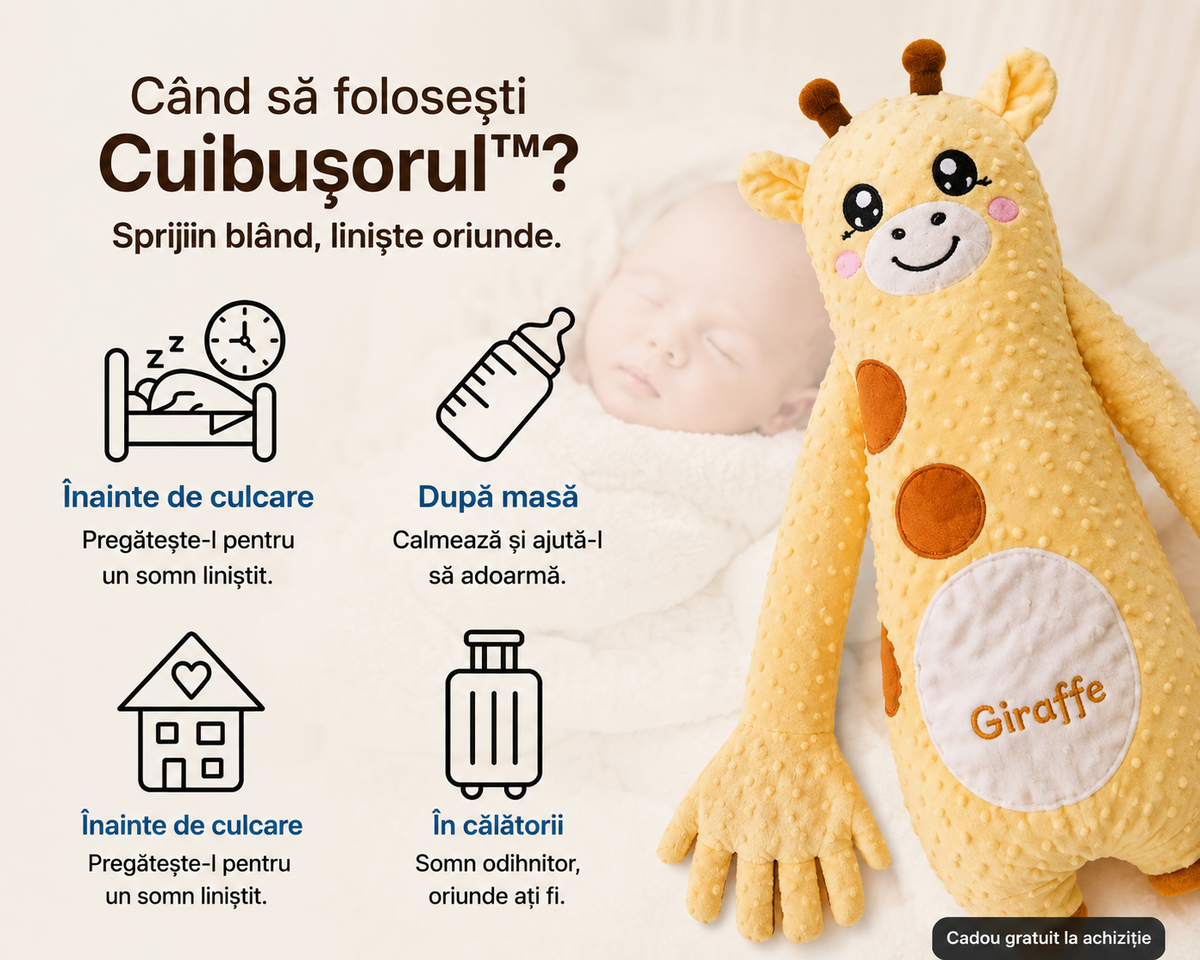 Cuibușorul Bebelyn™ - Jucărie Inteligentă de Calmat