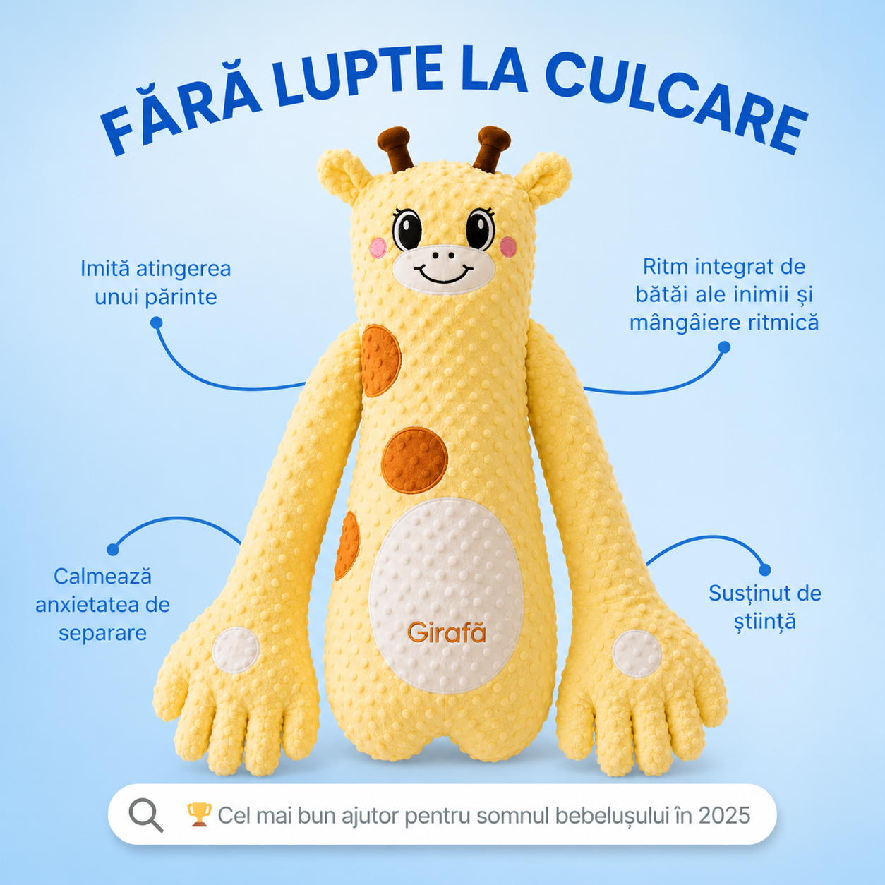 Cuibușorul Bebelyn™ - Păpușa Ideală pentru Bebelușul Tău V2