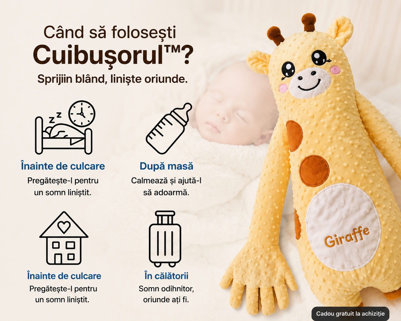 Cuibușorul Bebelyn™ - Păpușa Ideală pentru Bebelușul Tău V2
